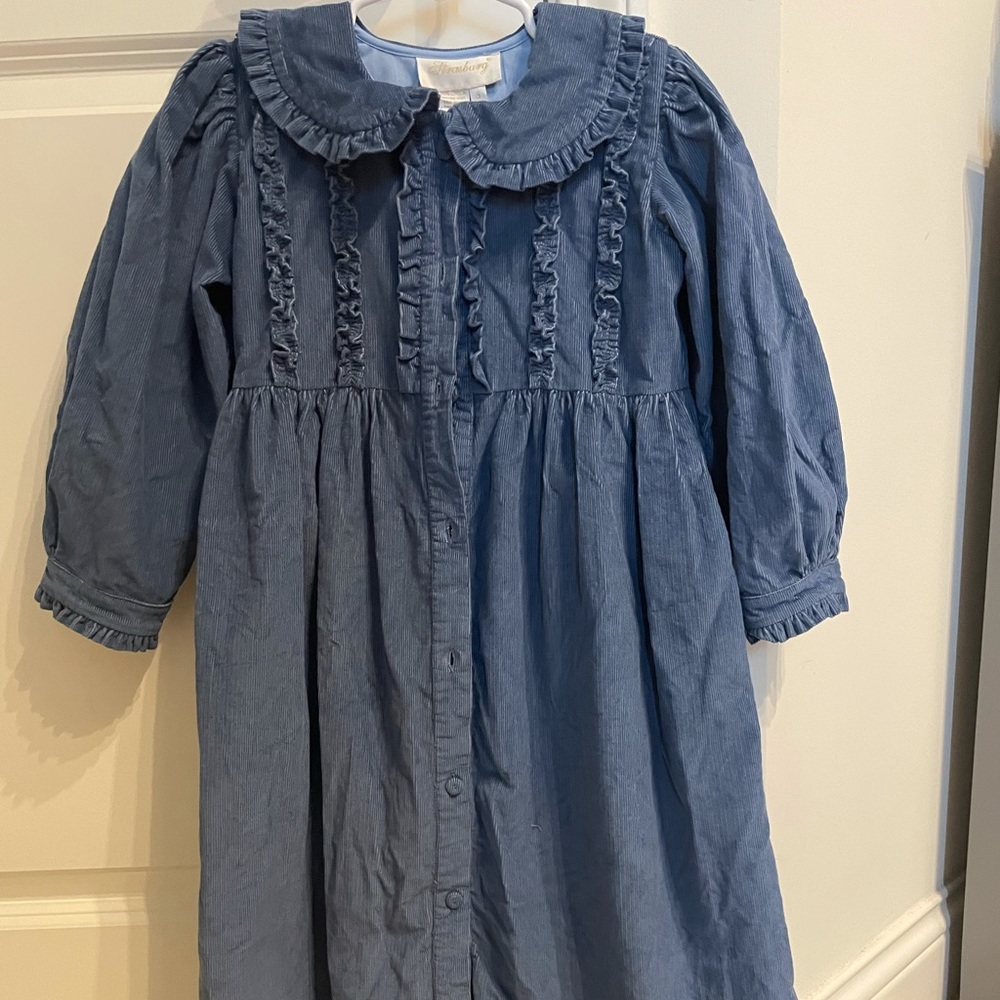 Strasburg Girls Size 5 Corduroy dress, worn once